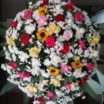 parcelar coroa de flores