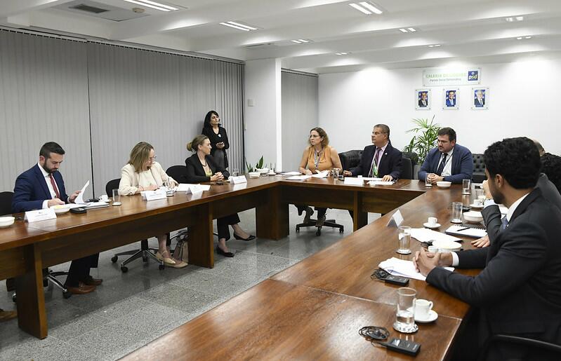 Encontro ocorreu na liderança do PSD em Brasília. Foto: Divulgação