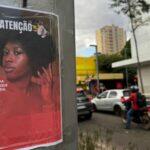 CARTAZ NO CENTRO CAMPO GRANDE HOMEM BUSCA PERFIL ESPECÍFICO DE MULHER
