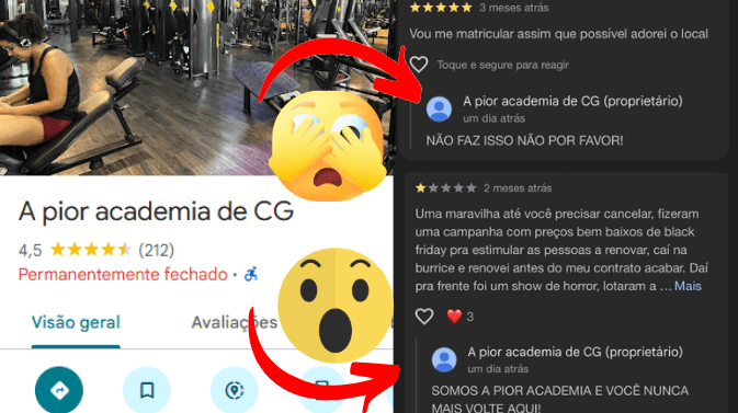 pior academia de cg hacker