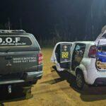 Carro apreendido com 528 kg de droga (Foto: Polícia Militar)