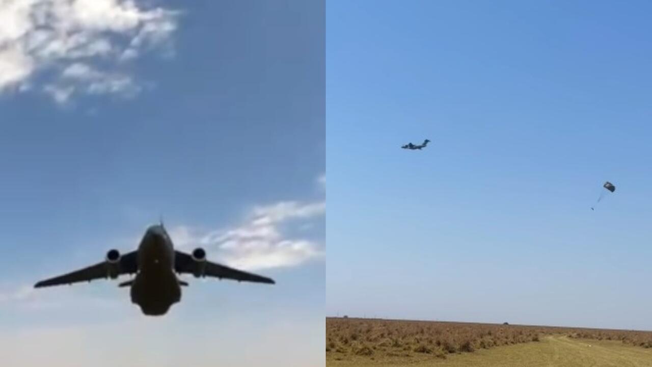 avião kc