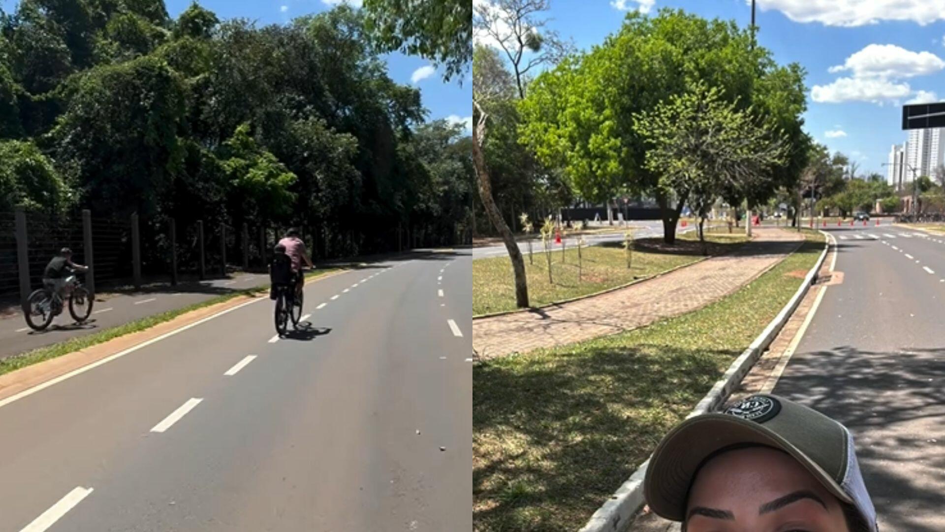 cantores famosos passeio bike parque dos poderes
