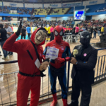 Professor de "La Casa de Papel" e Homens-Aranhas na Supercopa - (Foto: Julia Rodrigues)