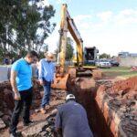 Prefeito de Dourados, Marçal Filho vistoria obra na cidade. Foto ilustrativa/Divulgação