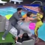 VÍDEO: Gente? Participante de reality perde consciência após ser empurrada em piscina; veja