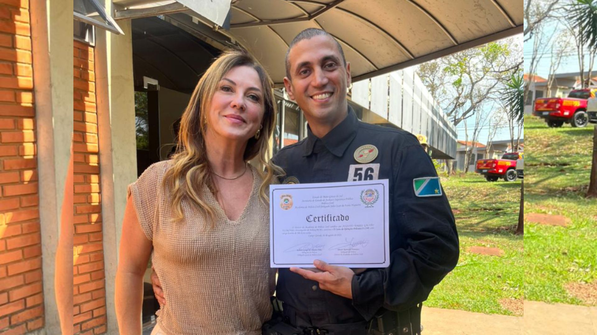 POLICIAL DO GARRAS PRESO CASADO COM PROMOTORA