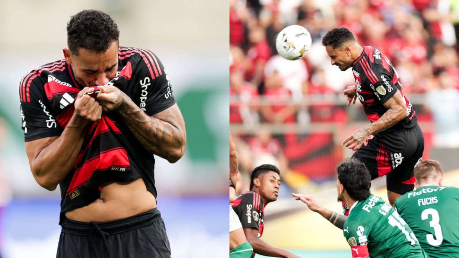 flamengo vence palmeiras libertadores