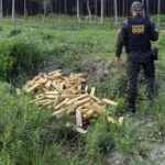 VÍDEO: Carro atola e traficante abandona maconha avaliada em mais de R$ 700 mil em Ponta Porã 