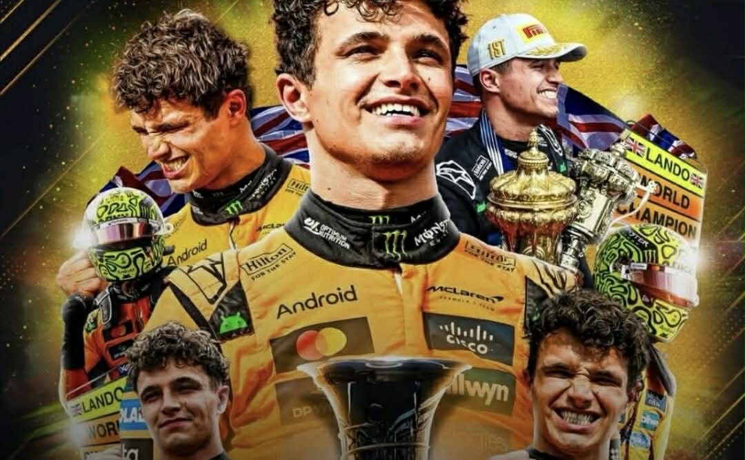 Lando Norris faz história e conquista seu primeiro título mundial
