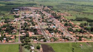 Vista aérea do município de Jateí - (Foto: Divulgação)