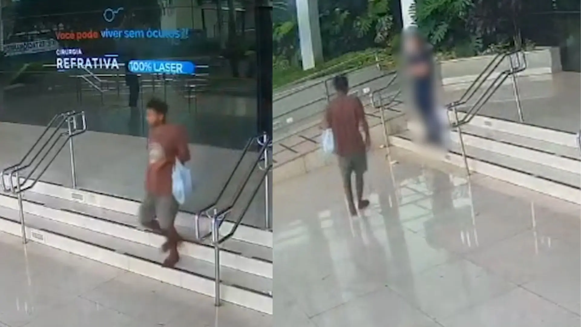 Paciente agredido por andarilho teve córnea ‘rasgada’ e terá dano permanente na visão