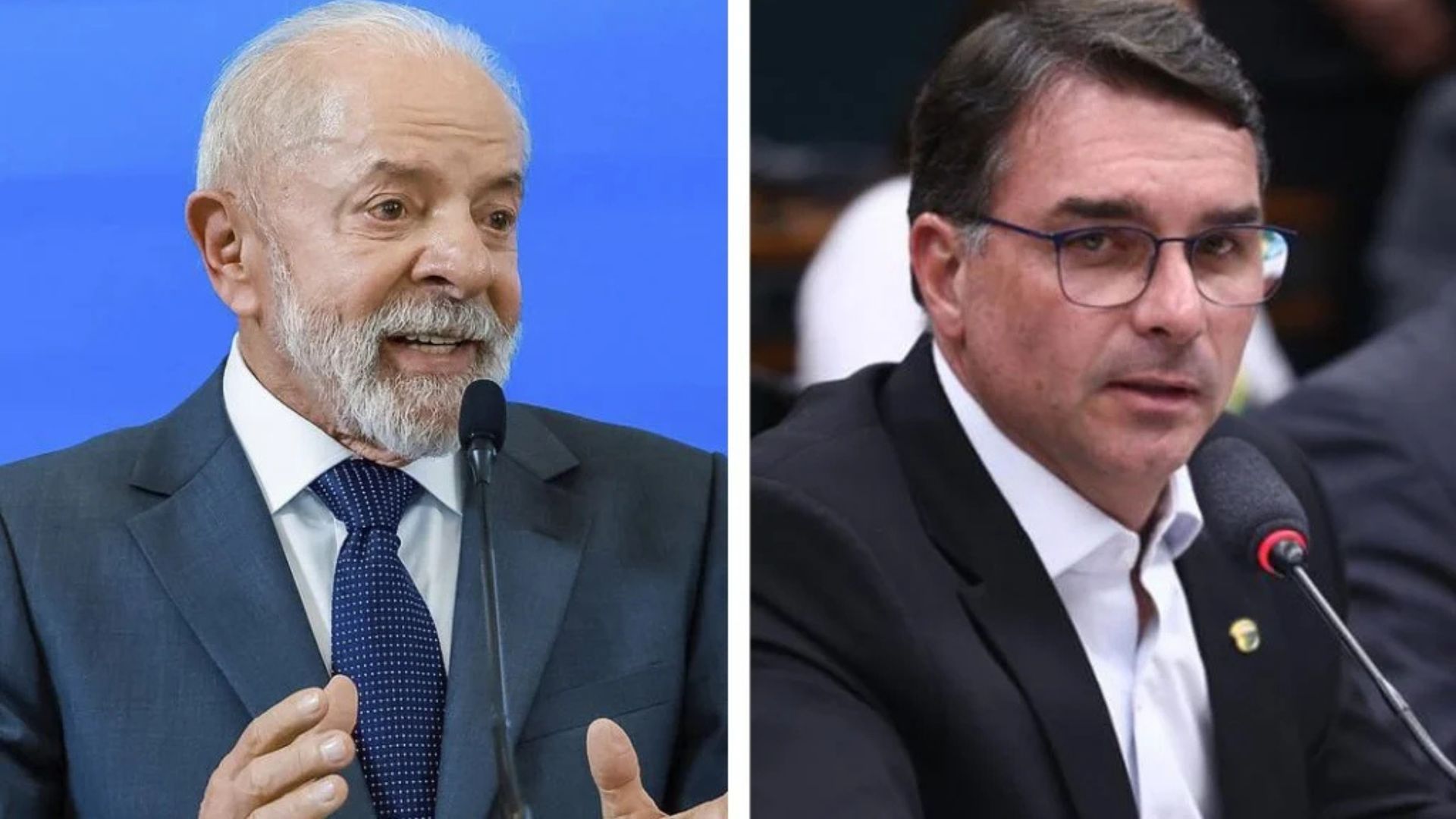 Lula e Flávio Bolsonaro lideram em cenário com Tarcísio no 1º turno, aponta  pesquisa