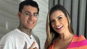 Arthur e Andressa Urach