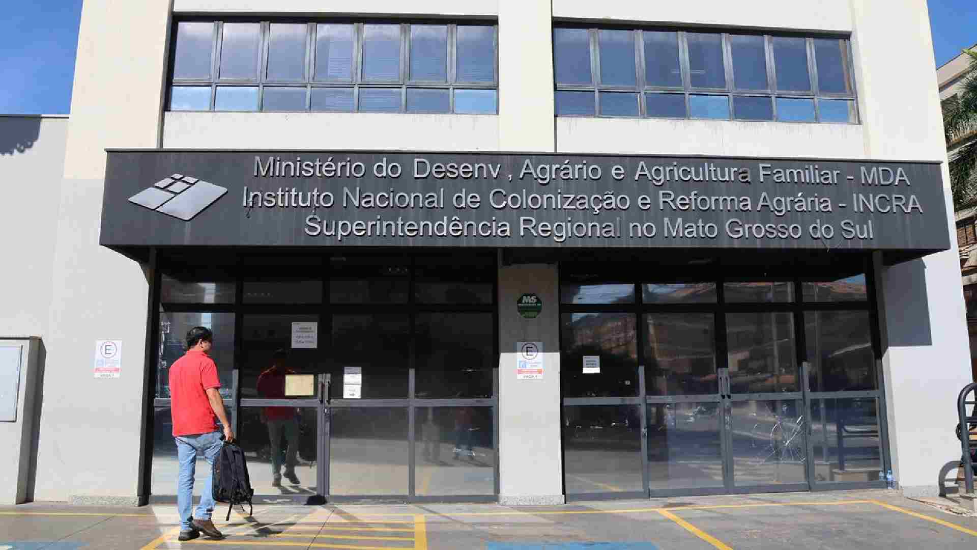 Sede do Incra após desocupação