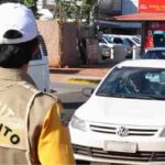 Fiscalização de trânsito em Campo Grande