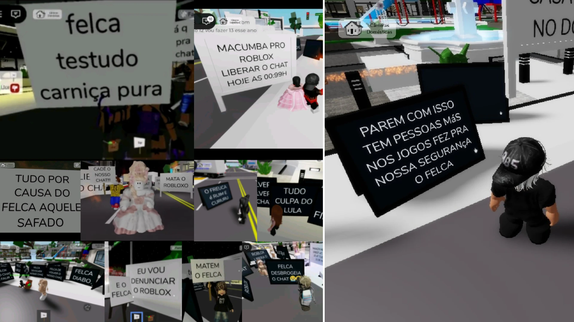 Roblox endurece regras de chat, provoca protestos infantis e Felca vira  alvo de cr&iacute;ticas on-line