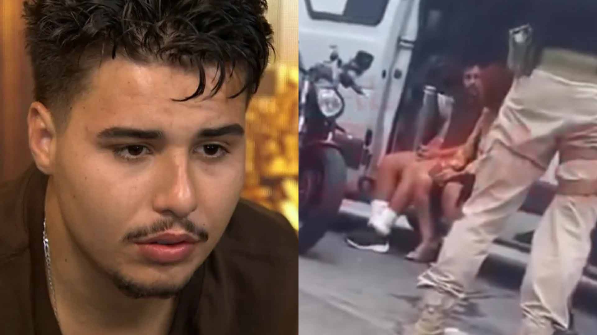 VÍDEO: Amarrado, ex-BBB Pedro é internado em clínica psiquiátrica; saiba detalhes