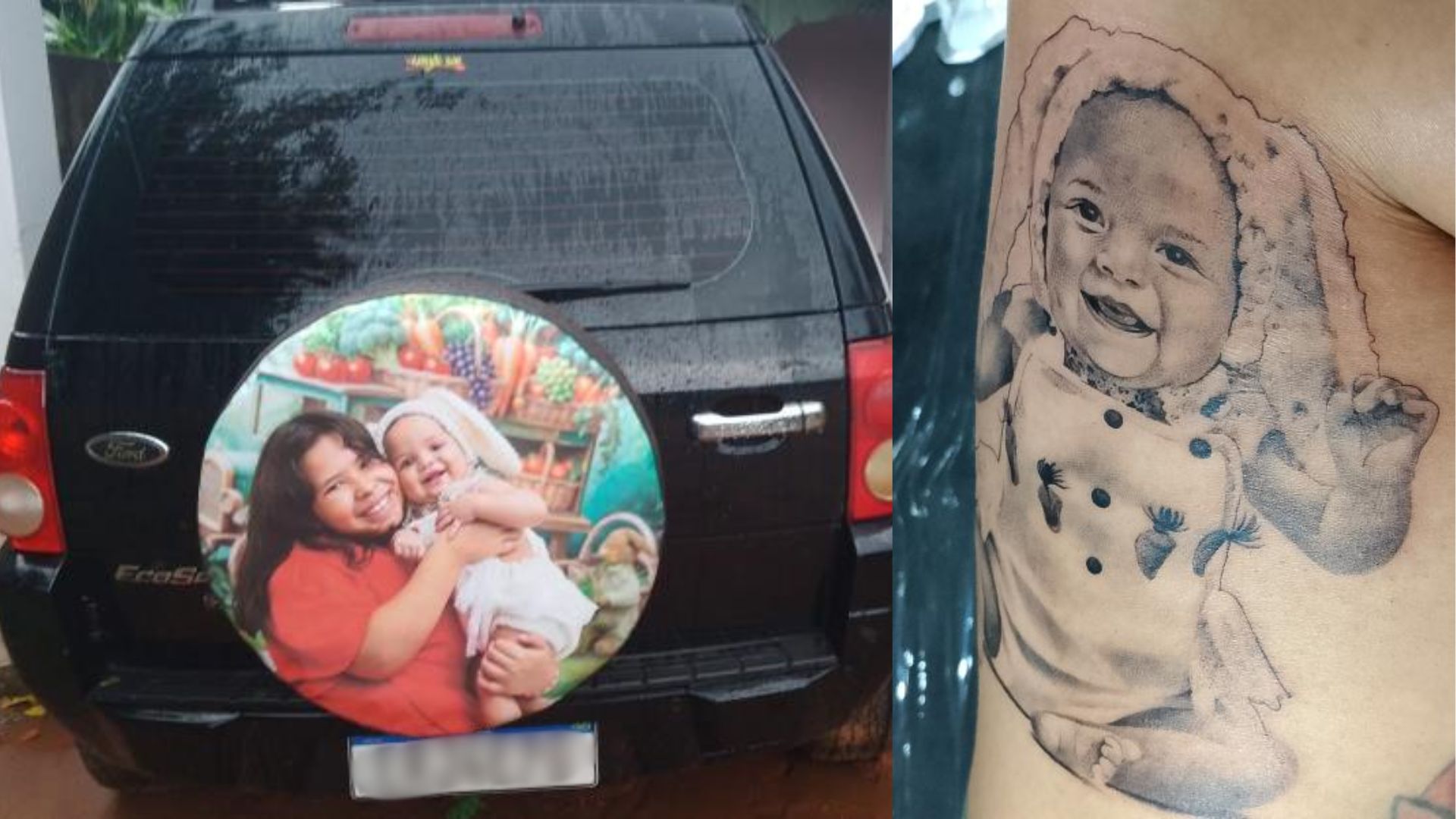 presente irmã falecida