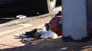 Mulher de moto morre em acidente com ônibus na Brilhante em Campo Grande