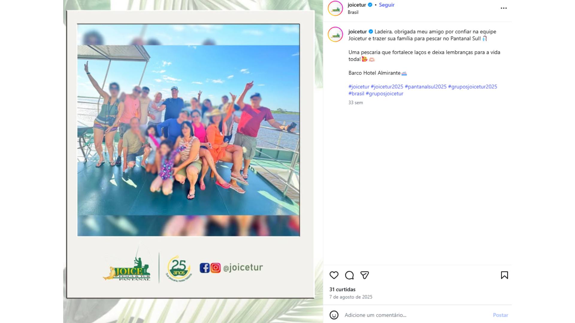 Ex-gerente do BMG ‘torrou’ dinheiro de aposentados do INSS passeando no Pantanal de MS Ex-gerente do BMG ‘torrou’ dinheiro de aposentados do INSS passeando no Pantanal de MS