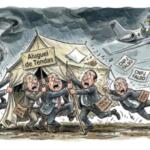 Membros de conselho fiscal de mentirinha prometem 'cantar como passarinho' para expor pavão (Ilustração, Gemini)