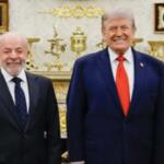 ‘Amor à primeira vista’: encontro sorridente entre Lula e Donald Trump inspira memes nas redes