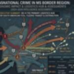 Endereços em cidades de Mato Grosso do Sul vinculados a megaesquemas criminais (Reprodução)
