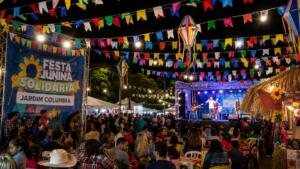 Festa Junina no Jardim Columbia