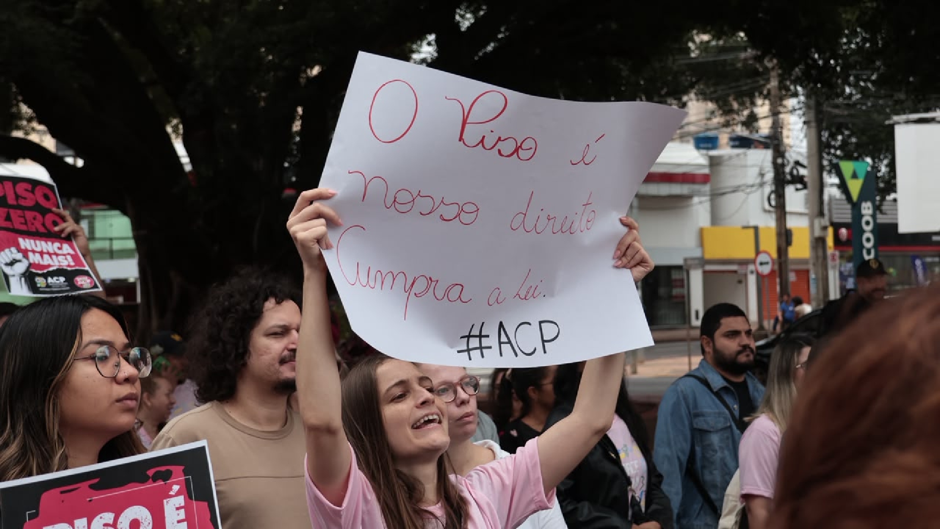 Protesto professores