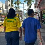 Torcedores em clima da Copa