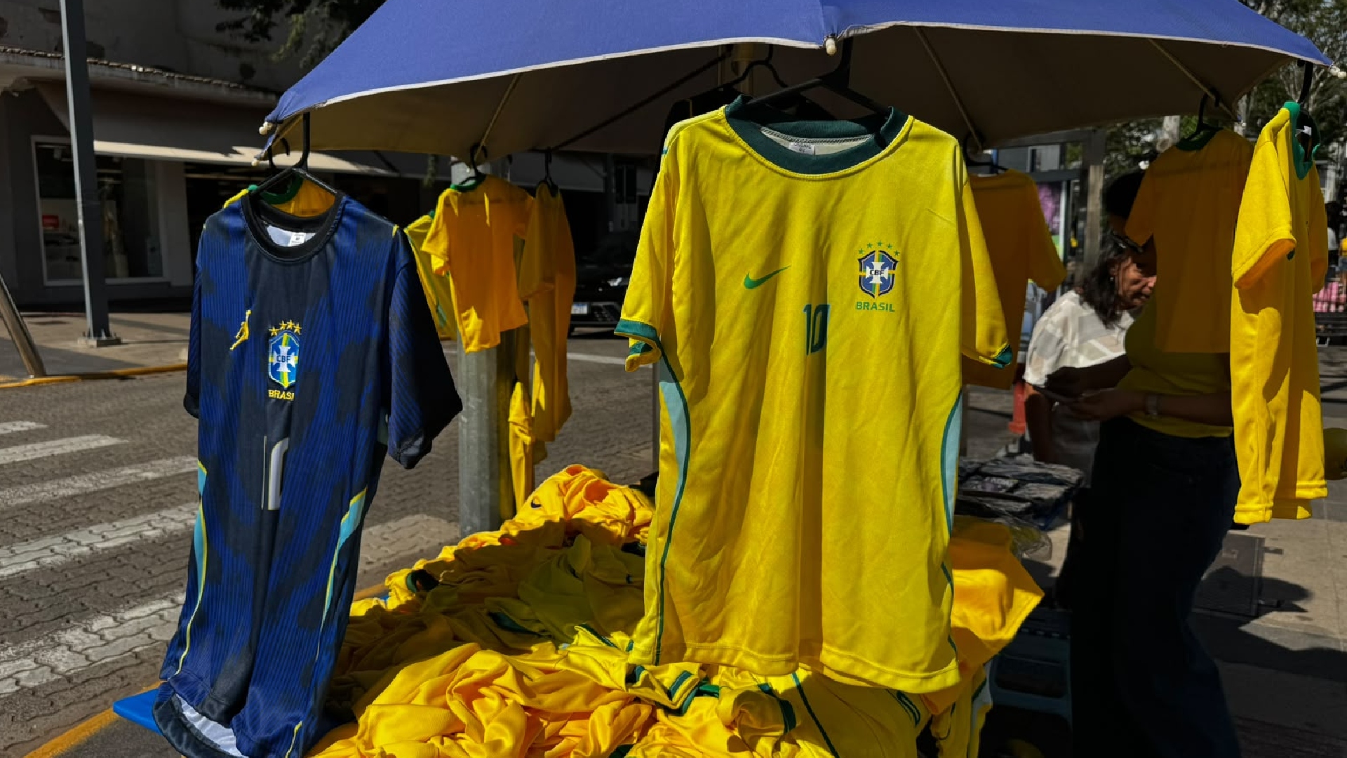 Torcedores em clima da Copa