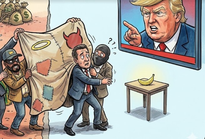 'Efeito Trump' causa correria em setores de MS que se sentem expostos (Ilustração, Gemini)