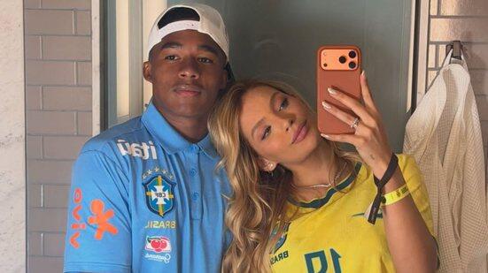 Endrick e Gaby. (Foto: Reprodução das Redes Sociais)
