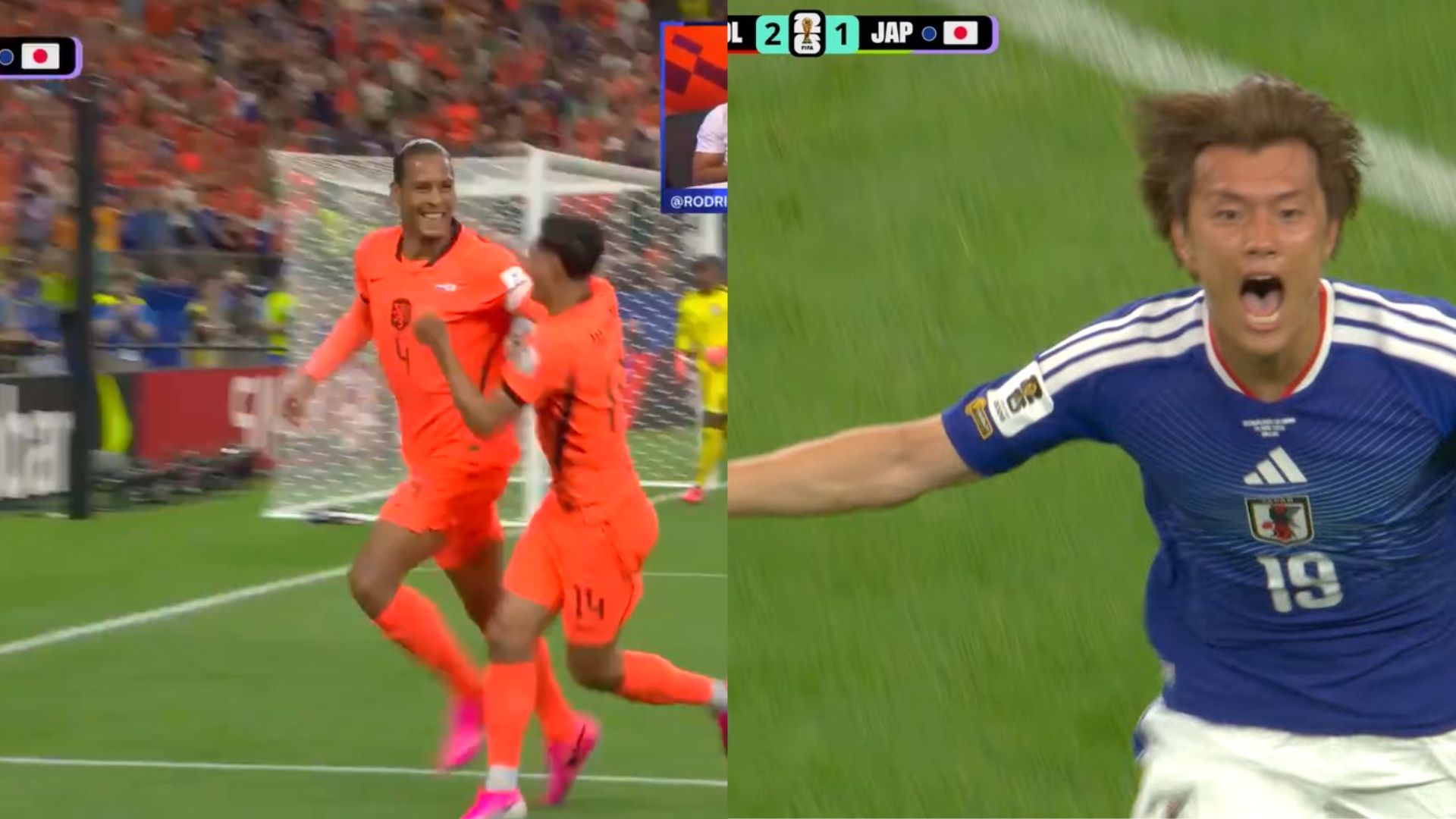 japao e holanda