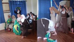 mosteiro freiras gol do brasil