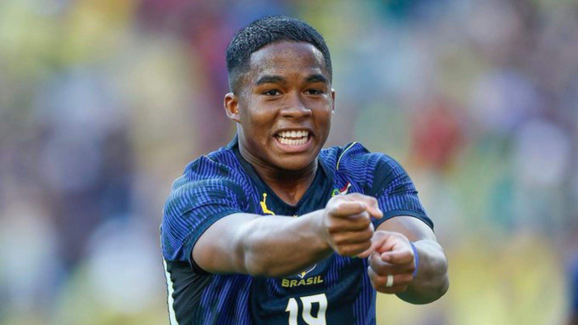O jogador Endrick