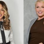 A ex-paquita Juliana Baroni e Xuxa Meneghel
