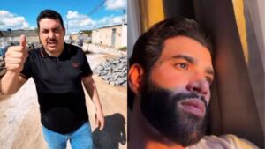 Prefeito Cleber Chaparral e cantor Gusttavo Lima
