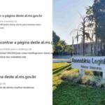 Alems recua e retira do ar fotos e notícias dos deputados estaduais durante defeso eleitoral