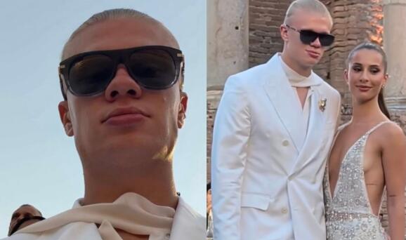 Após a Copa, Erling Haaland marca presença em desfile de luxo na Itália