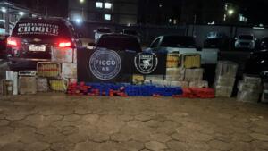 Casal é preso com mais de uma tonelada de maconha em Campo Grande