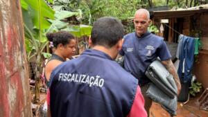 Famílias recebem suporte emergencial após tempestade em Campo Grande