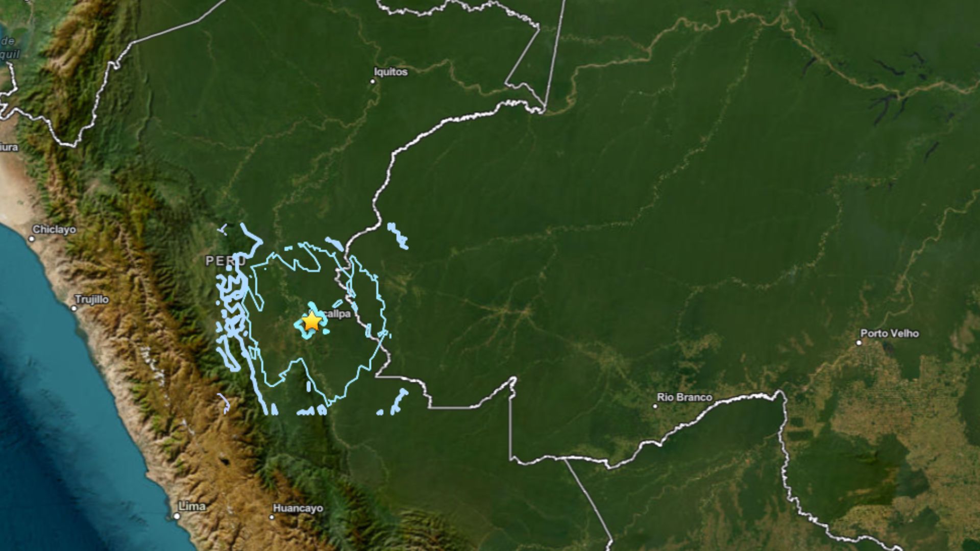 Terremoto de 5,6 atinge cidade peruana próxima à fronteira com o Brasil