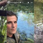 VÍDEO: Perigo? Tamanduá abraça ator Bruno Gagliasso em Mato Grosso do Sul