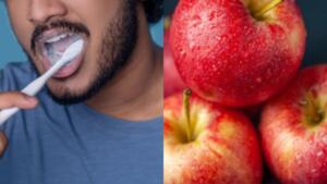 Maçã da discórdia: fruta substitui escova? Dentista de CG detalha hábito que acabou com namoro