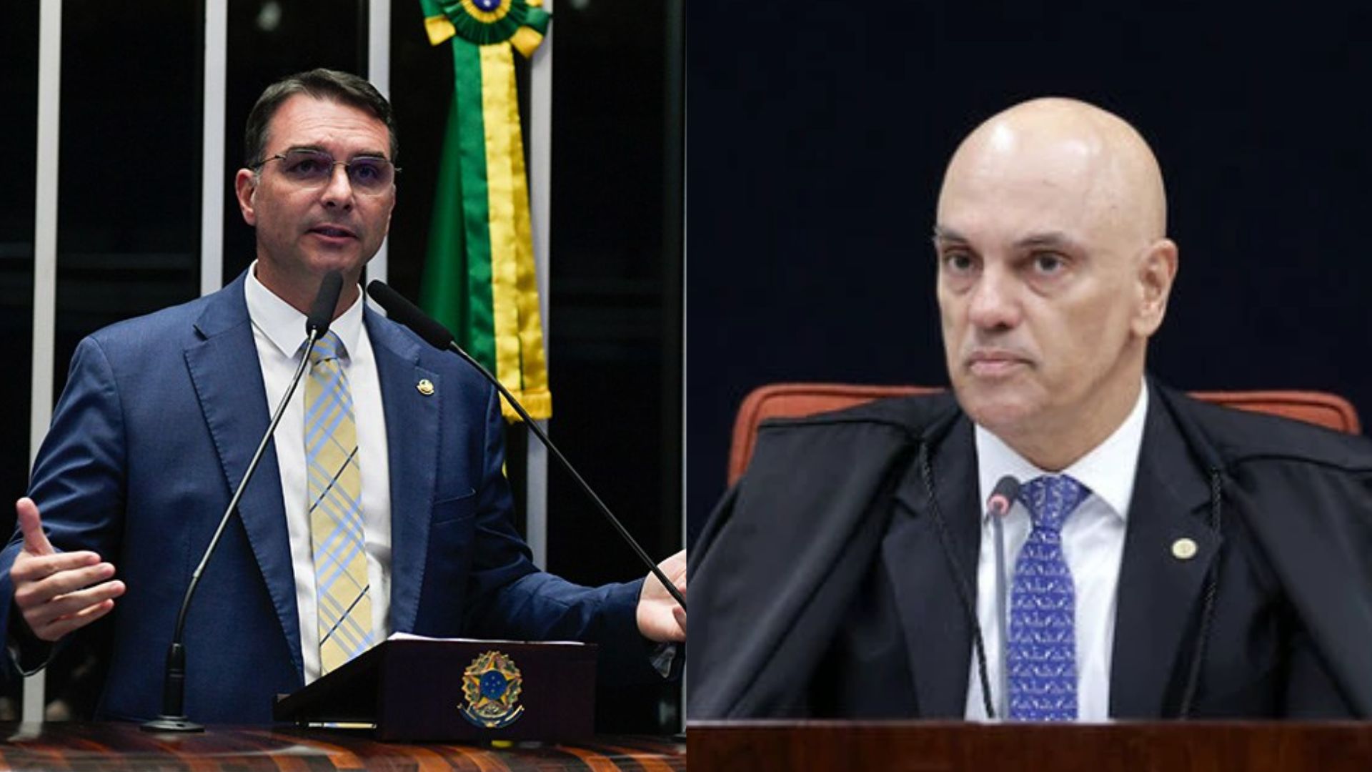 Flávio Bolsonaro prega eleição de senadores favoráveis ao impeachment de Moraes do STF