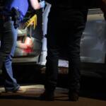 VÍDEO: Suspeito de furtar carro é baleado durante perseguição no Pioneiros, em Campo Grande