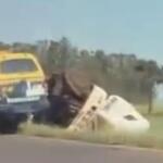 Motorista de caminhão morreu durante tombamento na MS-164 no Distrito de Itamarati