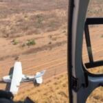 Tripulação foge após FAB interceptar em MS avião que fazia voo clandestino da Bolívia